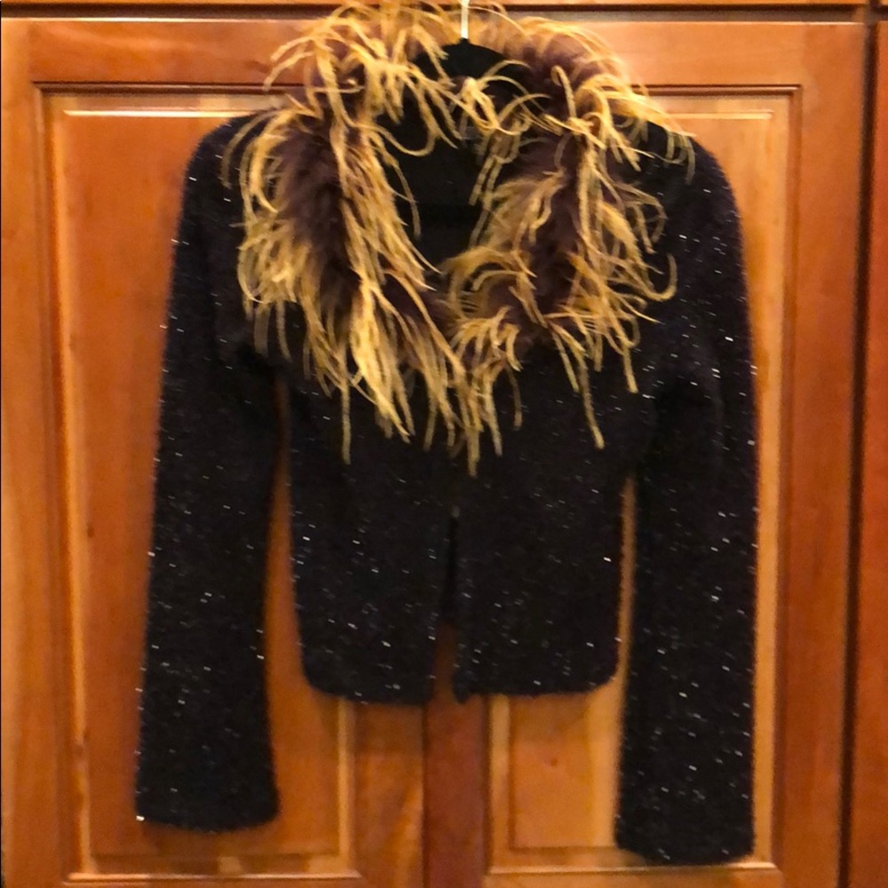 Dressy cardigan style sweater
